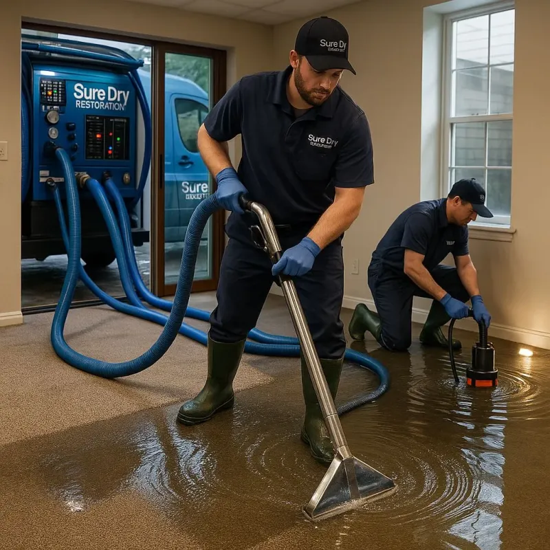 Water Extraction and Removal process in Assumption Parish, LA